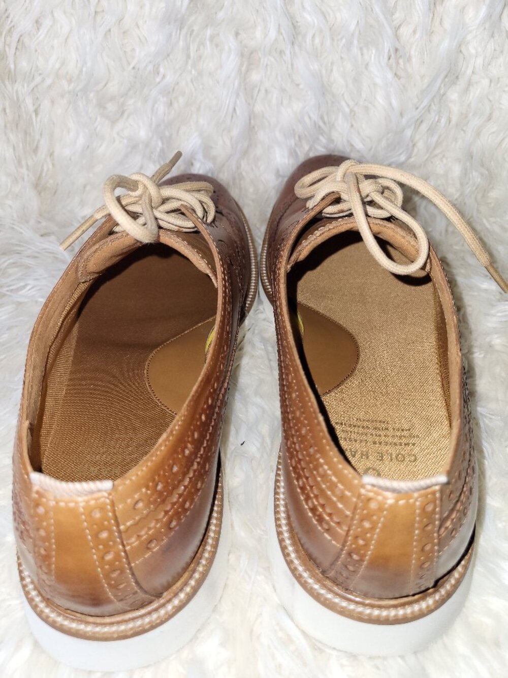Cole Haan Men's American Classics Longwing Oxford Shoes - Picture 7 of 16